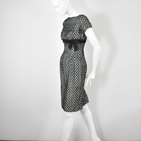 Wow! 50s-60s Vintage Johnnye Jr Dress Size 11 - Picture 2 of 12
